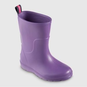 Toddler Totes Charley Rain Boots - Purple 9-10